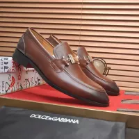 Cheap Dolce &amp; Gabbana D&amp;G Leather Shoes For Men #1339970 Replica Wholesale [$96.00 USD] [ITEM#1339970] on Replica Dolce &amp; Gabbana D&amp;G Leather Shoes
