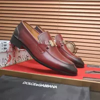 Cheap Dolce &amp; Gabbana D&amp;G Leather Shoes For Men #1339971 Replica Wholesale [$96.00 USD] [ITEM#1339971] on Replica Dolce &amp; Gabbana D&amp;G Leather Shoes
