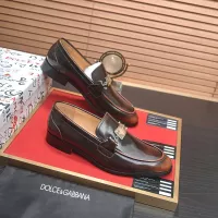 Cheap Dolce &amp; Gabbana D&amp;G Leather Shoes For Men #1339974 Replica Wholesale [$96.00 USD] [ITEM#1339974] on Replica Dolce &amp; Gabbana D&amp;G Leather Shoes