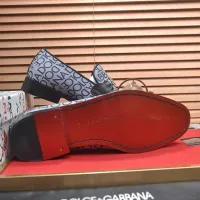 Cheap Dolce &amp; Gabbana D&amp;G Leather Shoes For Men #1339982 Replica Wholesale [$96.00 USD] [ITEM#1339982] on Replica Dolce &amp; Gabbana D&amp;G Leather Shoes