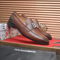 Cheap Dolce &amp; Gabbana D&amp;G Leather Shoes For Men #1339983 Replica Wholesale [$96.00 USD] [ITEM#1339983] on Replica Dolce &amp; Gabbana D&amp;G Leather Shoes