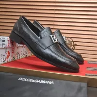 Cheap Dolce &amp; Gabbana D&amp;G Leather Shoes For Men #1339989 Replica Wholesale [$96.00 USD] [ITEM#1339989] on Replica Dolce &amp; Gabbana D&amp;G Leather Shoes