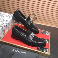 Cheap Dolce &amp; Gabbana D&amp;G Leather Shoes For Men #1339990 Replica Wholesale [$96.00 USD] [ITEM#1339990] on Replica Dolce &amp; Gabbana D&amp;G Leather Shoes