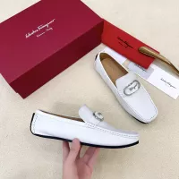 Cheap Salvatore Ferragamo Leather Shoes For Men #1339991 Replica Wholesale [$125.00 USD] [ITEM#1339991] on Replica Salvatore Ferragamo Leather Shoes