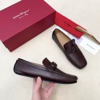 Cheap Salvatore Ferragamo Leather Shoes For Men #1339993 Replica Wholesale [$125.00 USD] [ITEM#1339993] on Replica Salvatore Ferragamo Leather Shoes