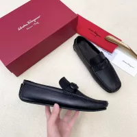 Cheap Salvatore Ferragamo Leather Shoes For Men #1339994 Replica Wholesale [$125.00 USD] [ITEM#1339994] on Replica Salvatore Ferragamo Leather Shoes