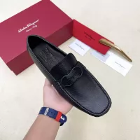 Cheap Salvatore Ferragamo Leather Shoes For Men #1339994 Replica Wholesale [$125.00 USD] [ITEM#1339994] on Replica Salvatore Ferragamo Leather Shoes