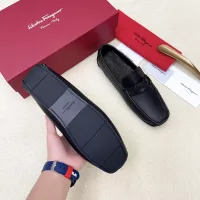 Cheap Salvatore Ferragamo Leather Shoes For Men #1339994 Replica Wholesale [$125.00 USD] [ITEM#1339994] on Replica Salvatore Ferragamo Leather Shoes