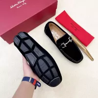 Cheap Salvatore Ferragamo Leather Shoes For Men #1339995 Replica Wholesale [$125.00 USD] [ITEM#1339995] on Replica Salvatore Ferragamo Leather Shoes