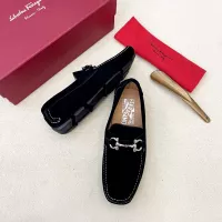 Cheap Salvatore Ferragamo Leather Shoes For Men #1339995 Replica Wholesale [$125.00 USD] [ITEM#1339995] on Replica Salvatore Ferragamo Leather Shoes