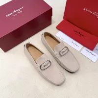 Cheap Salvatore Ferragamo Leather Shoes For Men #1339997 Replica Wholesale [$125.00 USD] [ITEM#1339997] on Replica Salvatore Ferragamo Leather Shoes
