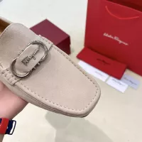 Cheap Salvatore Ferragamo Leather Shoes For Men #1339997 Replica Wholesale [$125.00 USD] [ITEM#1339997] on Replica Salvatore Ferragamo Leather Shoes