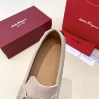 Cheap Salvatore Ferragamo Leather Shoes For Men #1339997 Replica Wholesale [$125.00 USD] [ITEM#1339997] on Replica Salvatore Ferragamo Leather Shoes