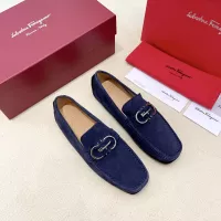 Cheap Salvatore Ferragamo Leather Shoes For Men #1339998 Replica Wholesale [$125.00 USD] [ITEM#1339998] on Replica Salvatore Ferragamo Leather Shoes