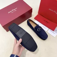 Cheap Salvatore Ferragamo Leather Shoes For Men #1339998 Replica Wholesale [$125.00 USD] [ITEM#1339998] on Replica Salvatore Ferragamo Leather Shoes