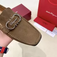 Cheap Salvatore Ferragamo Leather Shoes For Men #1339999 Replica Wholesale [$125.00 USD] [ITEM#1339999] on Replica Salvatore Ferragamo Leather Shoes