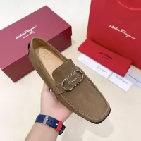 Cheap Salvatore Ferragamo Leather Shoes For Men #1339999 Replica Wholesale [$125.00 USD] [ITEM#1339999] on Replica Salvatore Ferragamo Leather Shoes