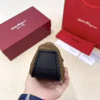 Cheap Salvatore Ferragamo Leather Shoes For Men #1339999 Replica Wholesale [$125.00 USD] [ITEM#1339999] on Replica Salvatore Ferragamo Leather Shoes