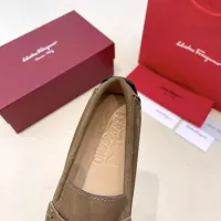 Cheap Salvatore Ferragamo Leather Shoes For Men #1339999 Replica Wholesale [$125.00 USD] [ITEM#1339999] on Replica Salvatore Ferragamo Leather Shoes