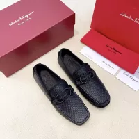 Cheap Salvatore Ferragamo Leather Shoes For Men #1340000 Replica Wholesale [$125.00 USD] [ITEM#1340000] on Replica Salvatore Ferragamo Leather Shoes