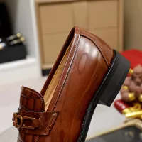 Cheap Salvatore Ferragamo Leather Shoes For Men #1340007 Replica Wholesale [$88.00 USD] [ITEM#1340007] on Replica Salvatore Ferragamo Leather Shoes