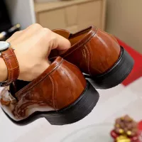 Cheap Salvatore Ferragamo Leather Shoes For Men #1340007 Replica Wholesale [$88.00 USD] [ITEM#1340007] on Replica Salvatore Ferragamo Leather Shoes