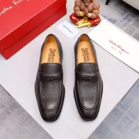 Cheap Salvatore Ferragamo Leather Shoes For Men #1340009 Replica Wholesale [$88.00 USD] [ITEM#1340009] on Replica Salvatore Ferragamo Leather Shoes