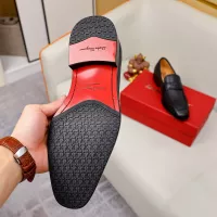 Cheap Salvatore Ferragamo Leather Shoes For Men #1340010 Replica Wholesale [$88.00 USD] [ITEM#1340010] on Replica Salvatore Ferragamo Leather Shoes