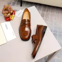 Cheap Salvatore Ferragamo Leather Shoes For Men #1340011 Replica Wholesale [$88.00 USD] [ITEM#1340011] on Replica Salvatore Ferragamo Leather Shoes