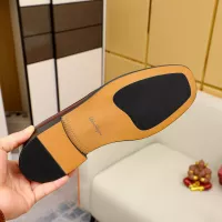 Cheap Salvatore Ferragamo Leather Shoes For Men #1340012 Replica Wholesale [$88.00 USD] [ITEM#1340012] on Replica Salvatore Ferragamo Leather Shoes