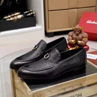 Cheap Salvatore Ferragamo Leather Shoes For Men #1340039 Replica Wholesale [$85.00 USD] [ITEM#1340039] on Replica Salvatore Ferragamo Leather Shoes