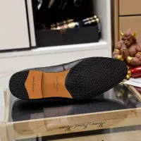 Cheap Salvatore Ferragamo Leather Shoes For Men #1340039 Replica Wholesale [$85.00 USD] [ITEM#1340039] on Replica Salvatore Ferragamo Leather Shoes