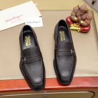 Cheap Salvatore Ferragamo Leather Shoes For Men #1340040 Replica Wholesale [$85.00 USD] [ITEM#1340040] on Replica Salvatore Ferragamo Leather Shoes