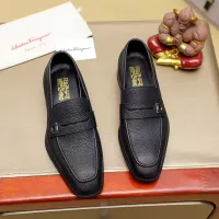 Cheap Salvatore Ferragamo Leather Shoes For Men #1340041 Replica Wholesale [$85.00 USD] [ITEM#1340041] on Replica Salvatore Ferragamo Leather Shoes