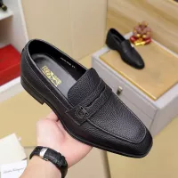Cheap Salvatore Ferragamo Leather Shoes For Men #1340041 Replica Wholesale [$85.00 USD] [ITEM#1340041] on Replica Salvatore Ferragamo Leather Shoes