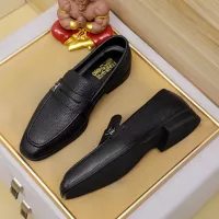 Cheap Salvatore Ferragamo Leather Shoes For Men #1340041 Replica Wholesale [$85.00 USD] [ITEM#1340041] on Replica Salvatore Ferragamo Leather Shoes