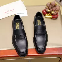 Cheap Salvatore Ferragamo Leather Shoes For Men #1340042 Replica Wholesale [$85.00 USD] [ITEM#1340042] on Replica Salvatore Ferragamo Leather Shoes