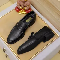 Cheap Salvatore Ferragamo Leather Shoes For Men #1340043 Replica Wholesale [$85.00 USD] [ITEM#1340043] on Replica Salvatore Ferragamo Leather Shoes