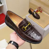 Cheap Salvatore Ferragamo Leather Shoes For Men #1340044 Replica Wholesale [$88.00 USD] [ITEM#1340044] on Replica Salvatore Ferragamo Leather Shoes