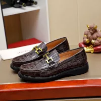 Cheap Salvatore Ferragamo Leather Shoes For Men #1340044 Replica Wholesale [$88.00 USD] [ITEM#1340044] on Replica Salvatore Ferragamo Leather Shoes