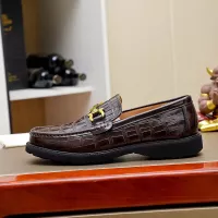 Cheap Salvatore Ferragamo Leather Shoes For Men #1340044 Replica Wholesale [$88.00 USD] [ITEM#1340044] on Replica Salvatore Ferragamo Leather Shoes