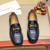 Cheap Salvatore Ferragamo Leather Shoes For Men #1340045 Replica Wholesale [$88.00 USD] [ITEM#1340045] on Replica Salvatore Ferragamo Leather Shoes