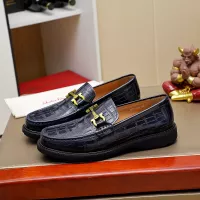 Cheap Salvatore Ferragamo Leather Shoes For Men #1340045 Replica Wholesale [$88.00 USD] [ITEM#1340045] on Replica Salvatore Ferragamo Leather Shoes