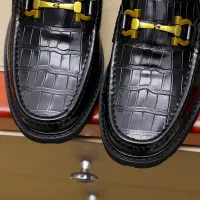 Cheap Salvatore Ferragamo Leather Shoes For Men #1340046 Replica Wholesale [$88.00 USD] [ITEM#1340046] on Replica Salvatore Ferragamo Leather Shoes