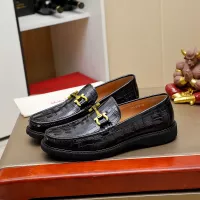 Cheap Salvatore Ferragamo Leather Shoes For Men #1340046 Replica Wholesale [$88.00 USD] [ITEM#1340046] on Replica Salvatore Ferragamo Leather Shoes