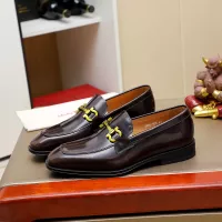 Cheap Salvatore Ferragamo Leather Shoes For Men #1340047 Replica Wholesale [$88.00 USD] [ITEM#1340047] on Replica Salvatore Ferragamo Leather Shoes