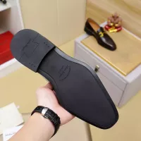 Cheap Salvatore Ferragamo Leather Shoes For Men #1340047 Replica Wholesale [$88.00 USD] [ITEM#1340047] on Replica Salvatore Ferragamo Leather Shoes