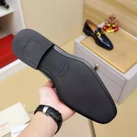 Cheap Salvatore Ferragamo Leather Shoes For Men #1340048 Replica Wholesale [$88.00 USD] [ITEM#1340048] on Replica Salvatore Ferragamo Leather Shoes