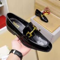 Cheap Salvatore Ferragamo Leather Shoes For Men #1340049 Replica Wholesale [$88.00 USD] [ITEM#1340049] on Replica Salvatore Ferragamo Leather Shoes