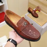 Cheap Salvatore Ferragamo Leather Shoes For Men #1340050 Replica Wholesale [$88.00 USD] [ITEM#1340050] on Replica Salvatore Ferragamo Leather Shoes